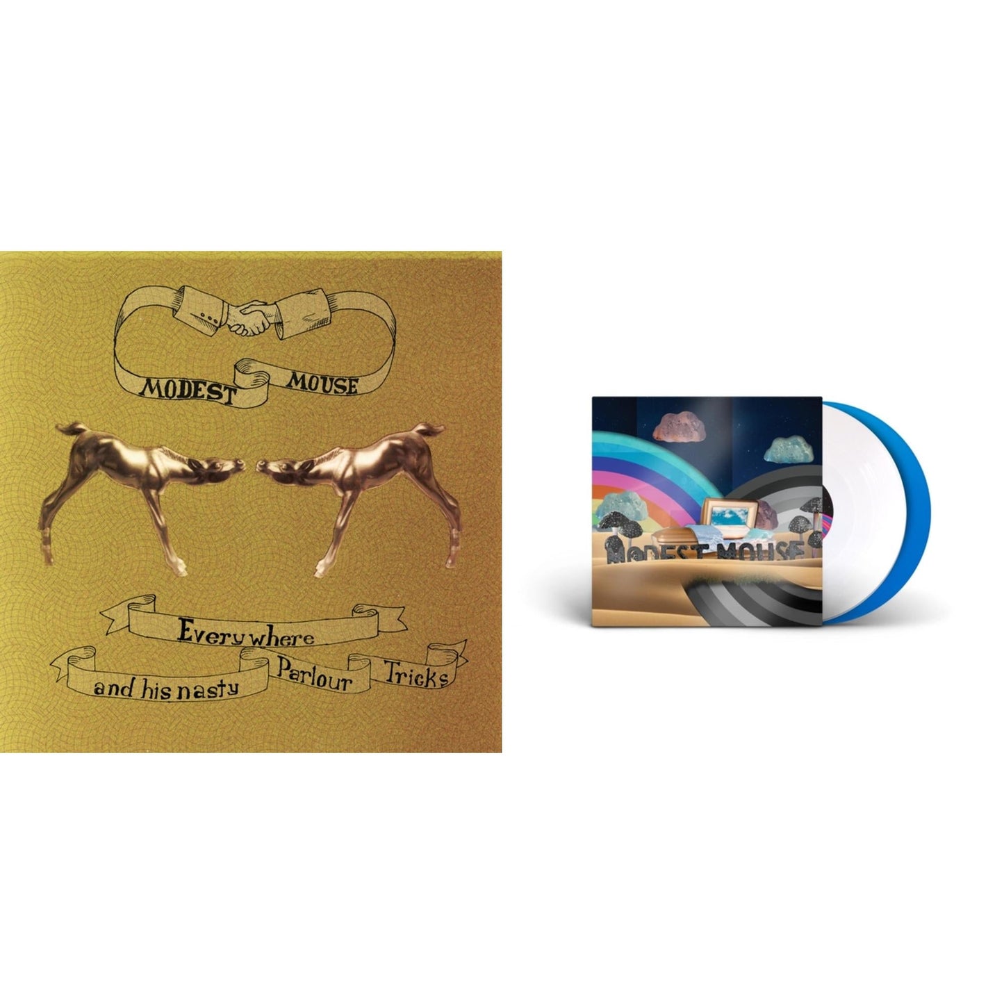 Everywhere & His Nasty Parlor Tricks (180G) & Golden Casket (X) (Deluxe/Limited Edition/White & Sky Blue Vinyl/2LP) (I)