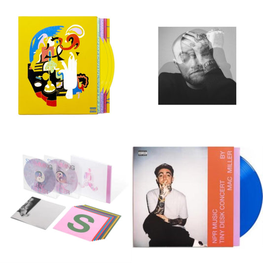 Npr Music Tiny Desk Concert (Translucent Blue LP Vinyl/B-Side Etching/Insert) & Swimming (5 Year) (2LP/Milky Clear/Hot Pink/Sky Blue Marble Vinyl) & Faces (3LP/Yellow Vinyl) & Circles (2LP/Clear Vinyl)