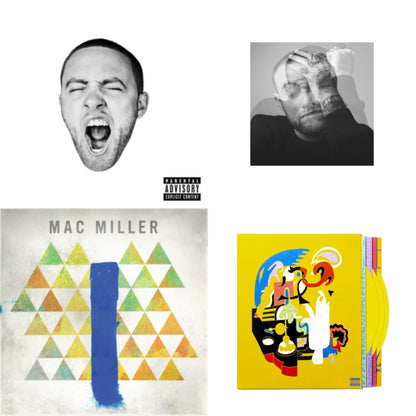This is a 4 LP Vinyl SKU bundle.
1.This LP Vinyl is brand new.Format: LP VinylMusic Style: Cloud RapThis item's title is: Faces (3LP/Yellow Vinyl)Artist: Mac MillerLabel: WARNER BROS.Barcode: 093624881391Release Date: 10/15/2021
2.This LP Vinyl is brand new.