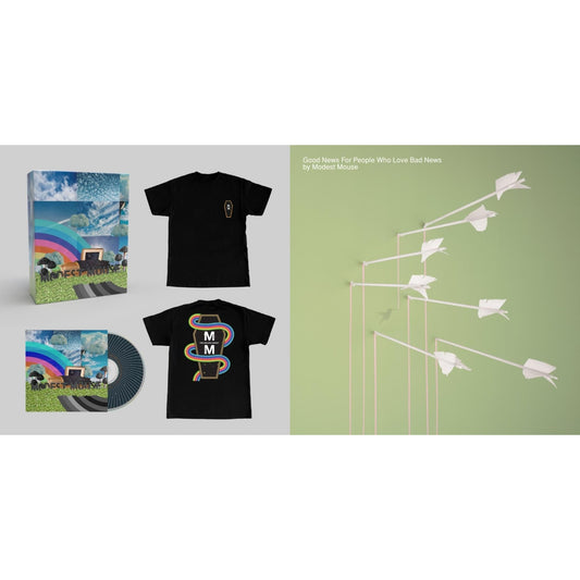 Golden Casket (X) (Limited Edition/Deluxe Box With CD/Large T-Shirt) & Good News For People Who Love Bad News