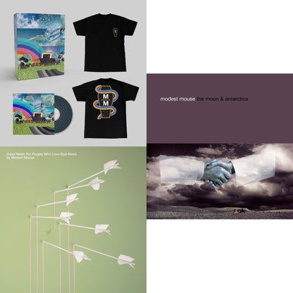 Golden Casket (X) (Limited Edition/Deluxe Box With CD/Large T-Shirt) & Good News For People Who Love Bad News & Moon & Antarctica (10Th Anniversary Edition)