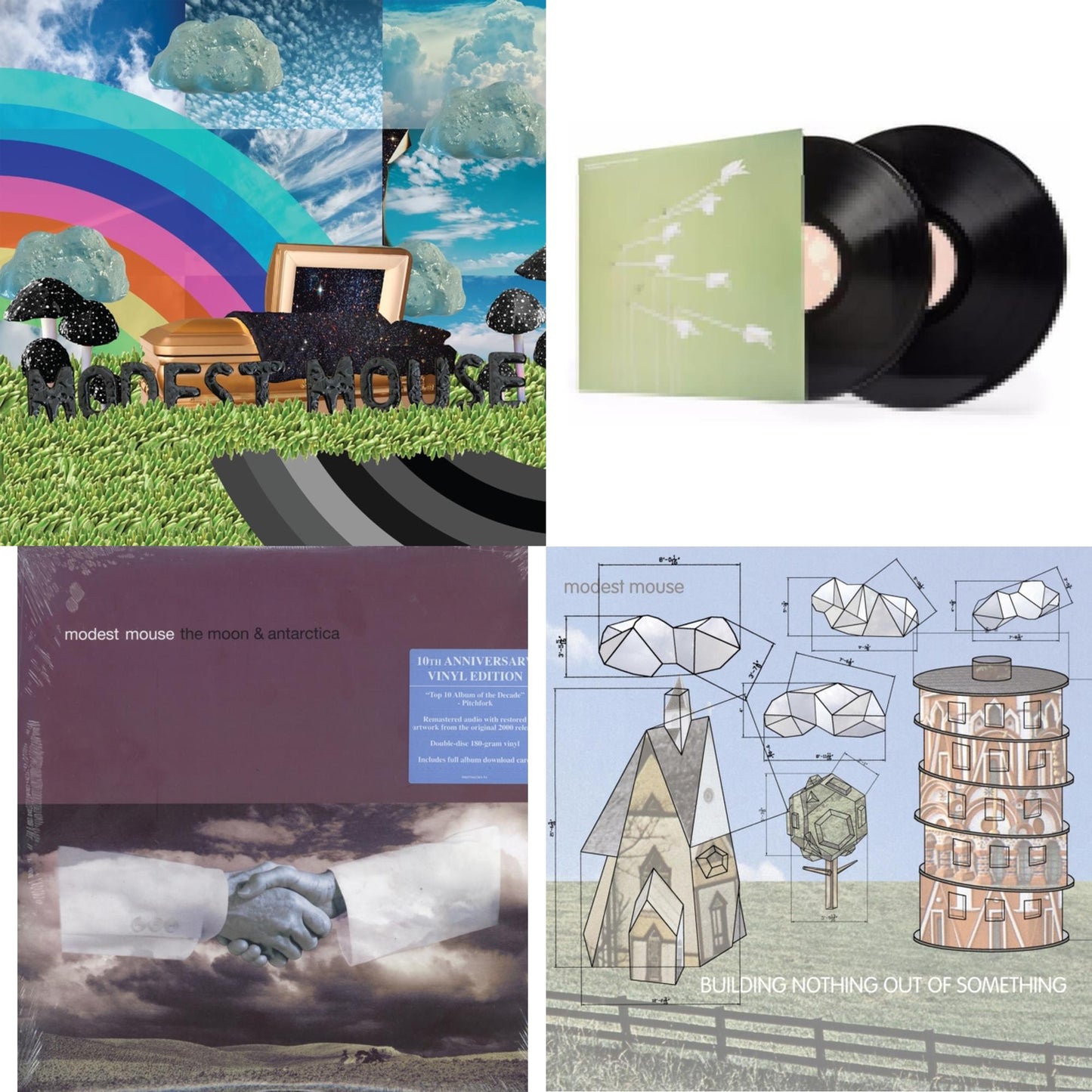 This is a 4 LP Vinyl SKU bundle.
1.This LP Vinyl is brand new.Format: LP VinylMusic Style: Alternative RockThis item's title is: Golden Casket (X) (2LP)Artist: Modest MouseLabel: EPICBarcode: 194398941011Release Date: 9/10/2021
2.This LP Vinyl is brand new.
