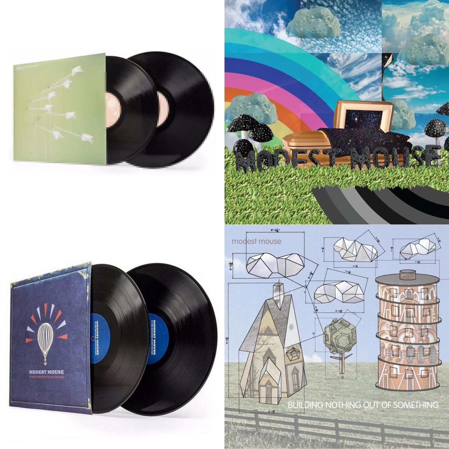 This is a 4 LP Vinyl SKU bundle.
1.This LP Vinyl is brand new.Format: LP VinylMusic Style: Alternative RockThis item's title is: Golden Casket (X) (2LP)Artist: Modest MouseLabel: EPICBarcode: 194398941011Release Date: 9/10/2021
2.This LP Vinyl is brand new.