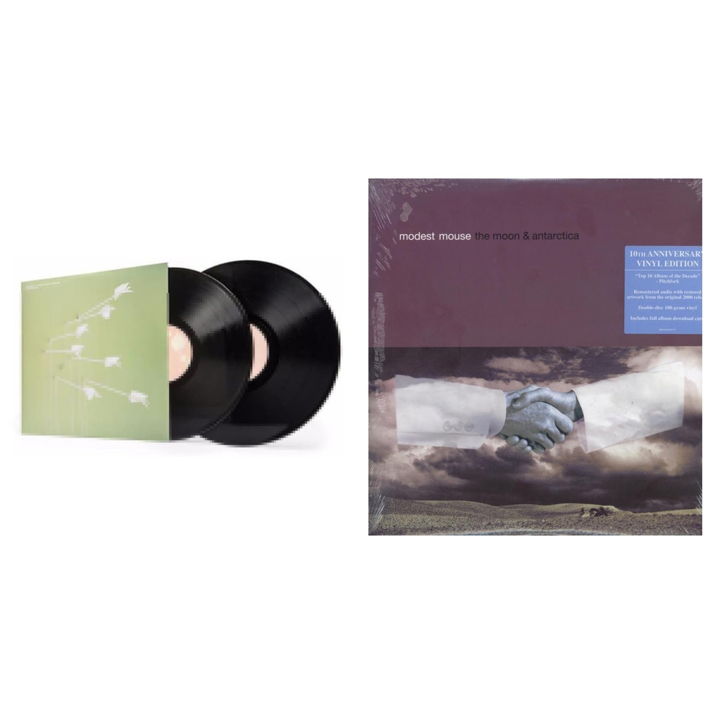 This is a 2 LP Vinyl SKU bundle.
1.This LP Vinyl is brand new.Format: LP VinylMusic Style: Alternative RockThis item's title is: Good News For People Who Love Bad News (Pa/2LP/180G/Gatefold)Artist: Modest MouseLabel: LEGACYBarcode: 696998712515Release Date: 4/6/2004
2.