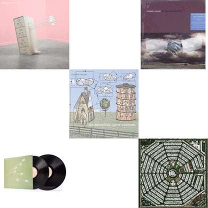 This is a 5 LP Vinyl SKU bundle.
1.This LP Vinyl is brand new.Format: LP VinylThis item's title is: Good News For People Who Love Bad News (Deluxe) (2LP/Baby Pink & Spring Green Vinyl)Artist: Modest MouseBarcode: 196588302817Release Date: 5/17/2024
2.This LP Vinyl is brand new.