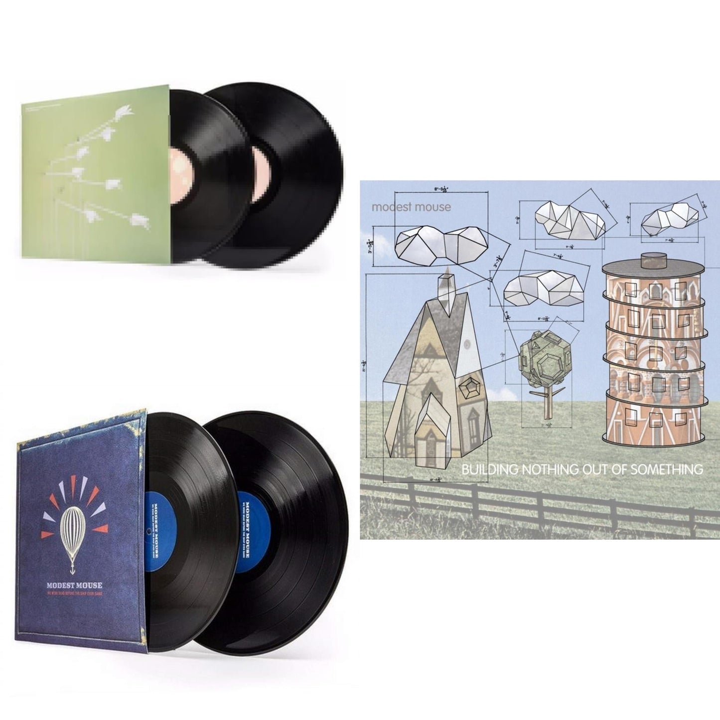 This is a 3 LP Vinyl SKU bundle.
1.This LP Vinyl is brand new.Format: LP VinylMusic Style: Alternative RockThis item's title is: Good News For People Who Love Bad News (Pa/2LP/180G/Gatefold)Artist: Modest MouseLabel: LEGACYBarcode: 696998712515Release Date: 4/6/2004
2.