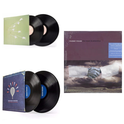 This is a 3 LP Vinyl SKU bundle.
1.This LP Vinyl is brand new.Format: LP VinylMusic Style: Alternative RockThis item's title is: Good News For People Who Love Bad News (Pa/2LP/180G/Gatefold)Artist: Modest MouseLabel: LEGACYBarcode: 696998712515Release Date: 4/6/2004
2.
