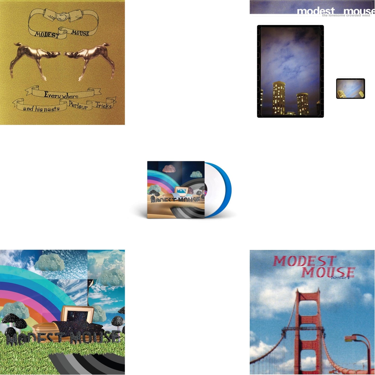Everywhere & His Nasty Parlor Tricks (180G) & Golden Casket (X) (2LP) & Golden Casket (X) (Deluxe/Limited Edition/White & Sky Blue Vinyl/2LP) (I) & Lonesome Crowded West (2LP) & Interstate 8