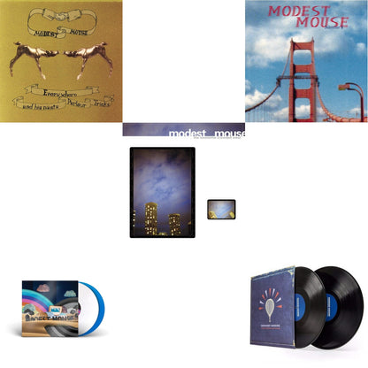 This is a 5 LP Vinyl SKU bundle.
1.This LP Vinyl is brand new.Format: LP VinylMusic Style: Indie RockThis item's title is: Everywhere & His Nasty Parlor Tricks (180G)Artist: Modest MouseLabel: EPICBarcode: 074646210413Release Date: 9/25/2001
2.This LP Vinyl is brand new.