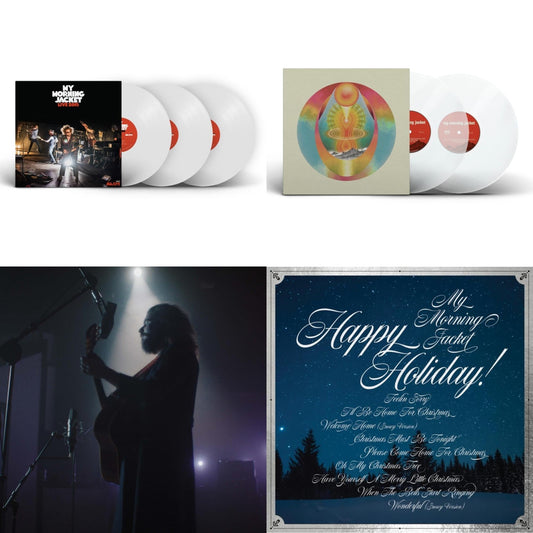 Live 2015 (White Vinyl/3LP) & My Morning Jacket (Clear Vinyl/2LP) & Live From Rca Studio A (Jim James Acoustic) & Happy Holiday! (Clear LP Vinyl W/ White Snow Splatter)