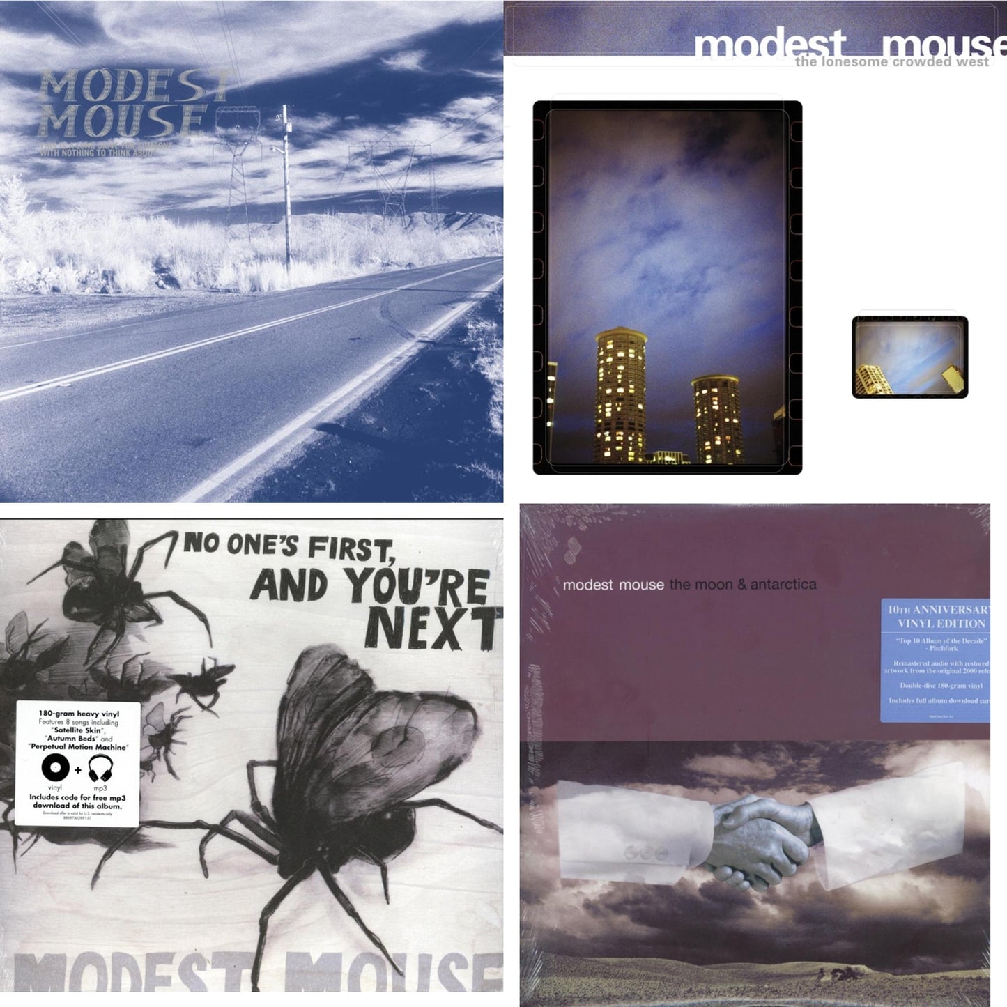 This Is A Long Drive For Someone With Nothing To Think About (2LP) & Lonesome Crowded West (2LP) & No One's First & You're Next  (180G/Dl Card) & Moon & Antarctica (2LP/Dl Card/180G/10Th Anniversary Edition)