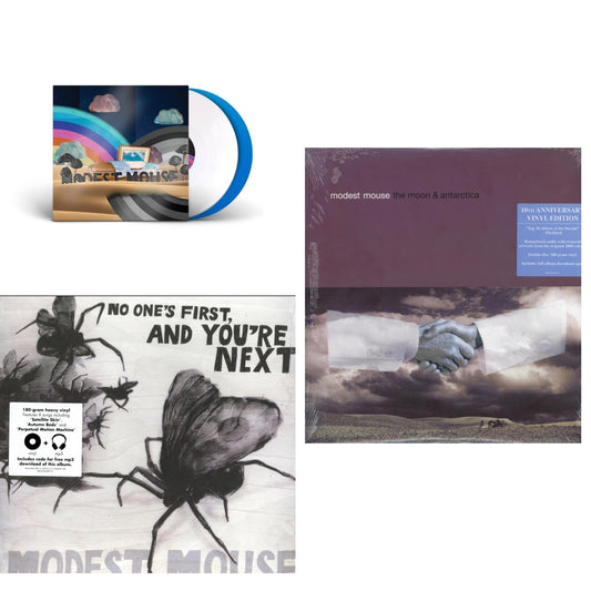 Golden Casket (X) (Deluxe/Limited Edition/White & Sky Blue Vinyl/2LP) (I) & No One's First & You're Next  (180G/Dl Card) & Moon & Antarctica (2LP/Dl Card/180G/10Th Anniversary Edition)