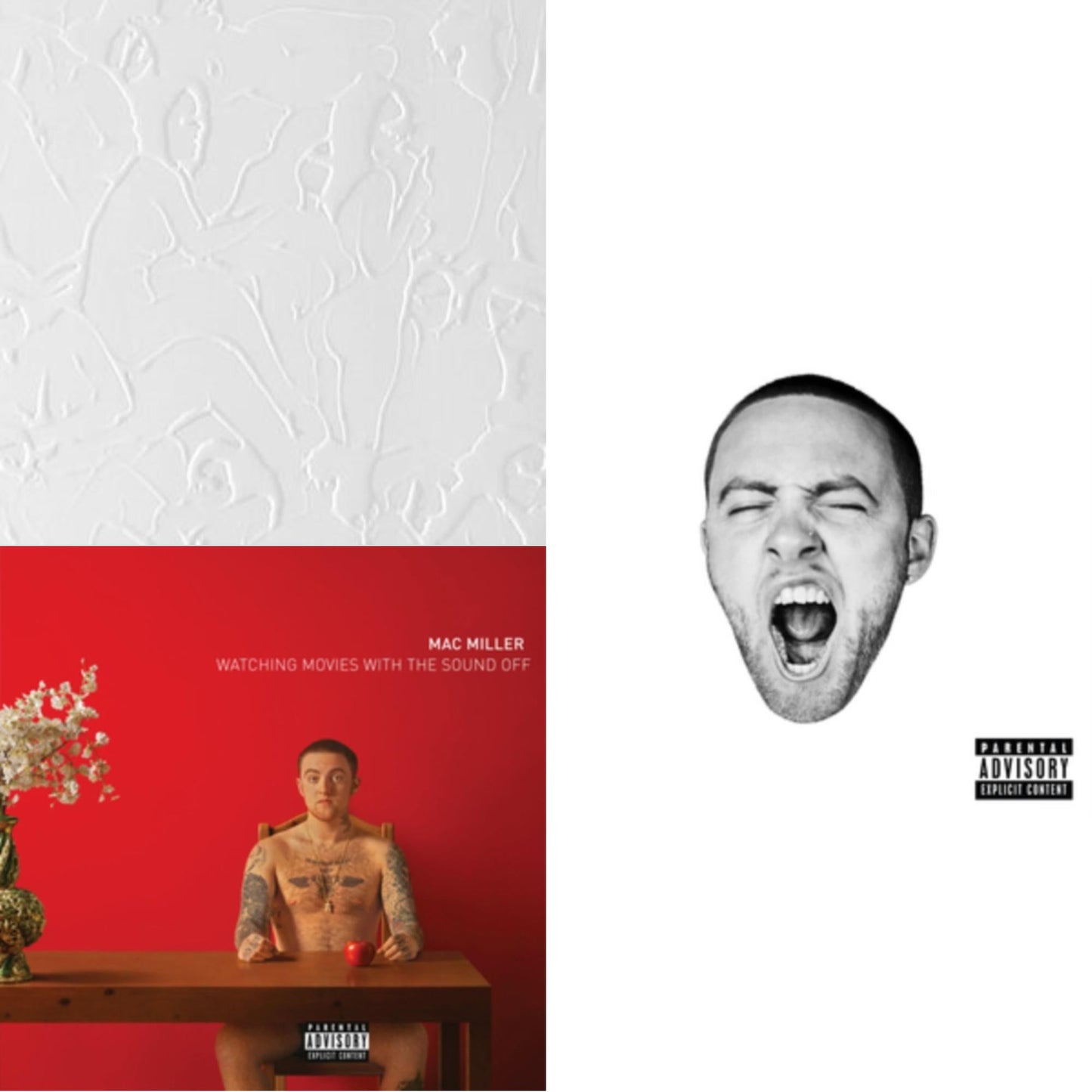 This is a 3 LP Vinyl SKU bundle.
1.This LP Vinyl is brand new.Format: LP VinylMusic Style: Cloud RapThis item's title is: Macadelic (X) (2LP)Artist: Mac MillerLabel: ROSTRUM RECORDSBarcode: 192641875717Release Date: 5/5/2023
2.This LP Vinyl is brand new.