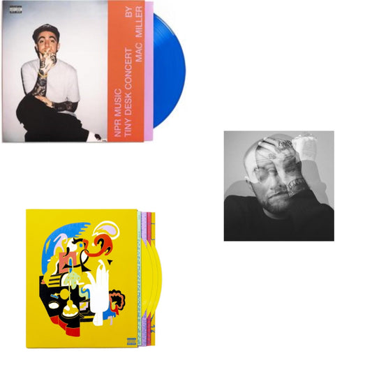 Npr Music Tiny Desk Concert (Translucent Blue LP Vinyl/B-Side Etching/Insert) & Faces (3LP/Yellow Vinyl) & Circles (2LP/Clear Vinyl)