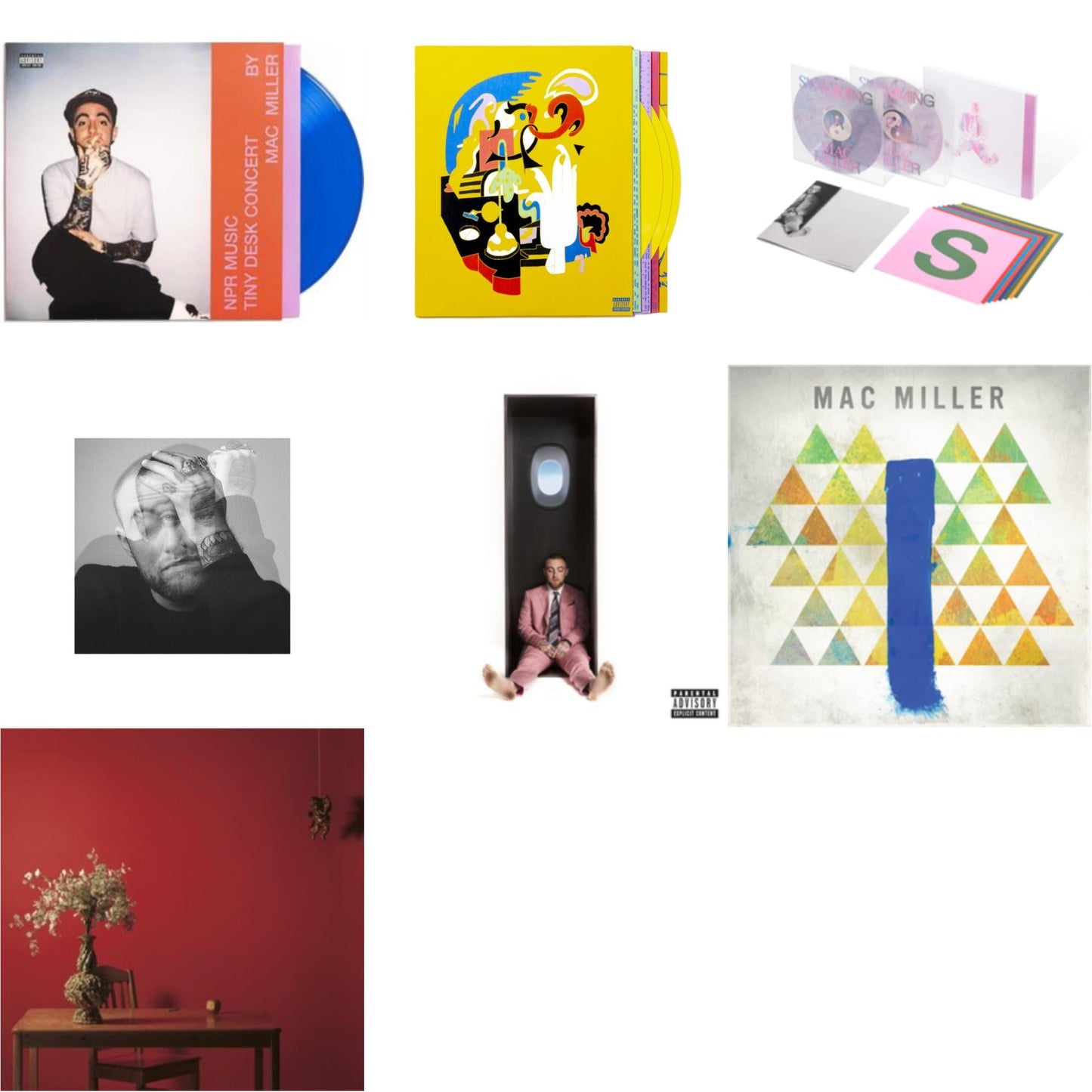 This is a 7 LP Vinyl SKU bundle.
1.This LP Vinyl is brand new.