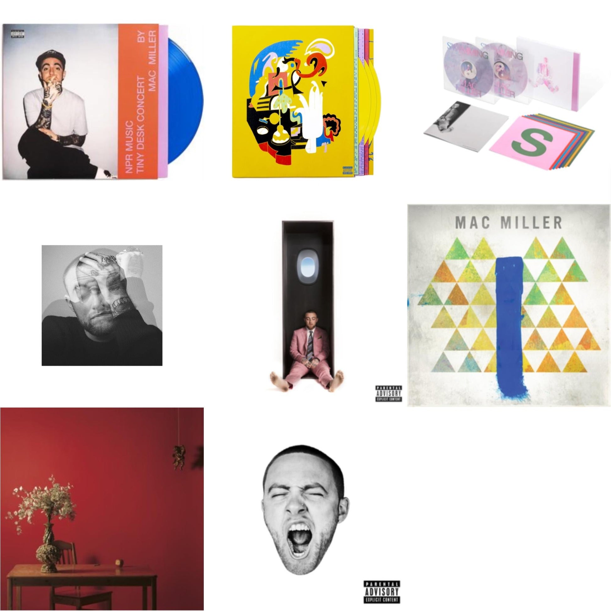 This is a 8 LP Vinyl SKU bundle.
1.This LP Vinyl is brand new.