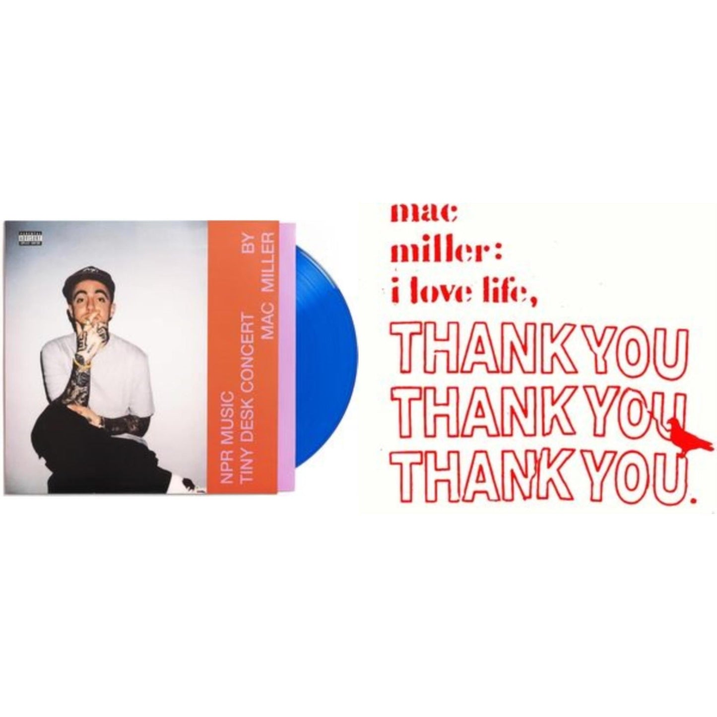 Npr Music Tiny Desk Concert (Translucent Blue LP Vinyl/B-Side Etching/Insert) & I Love Life, Thank You (Clear LP Vinyl)