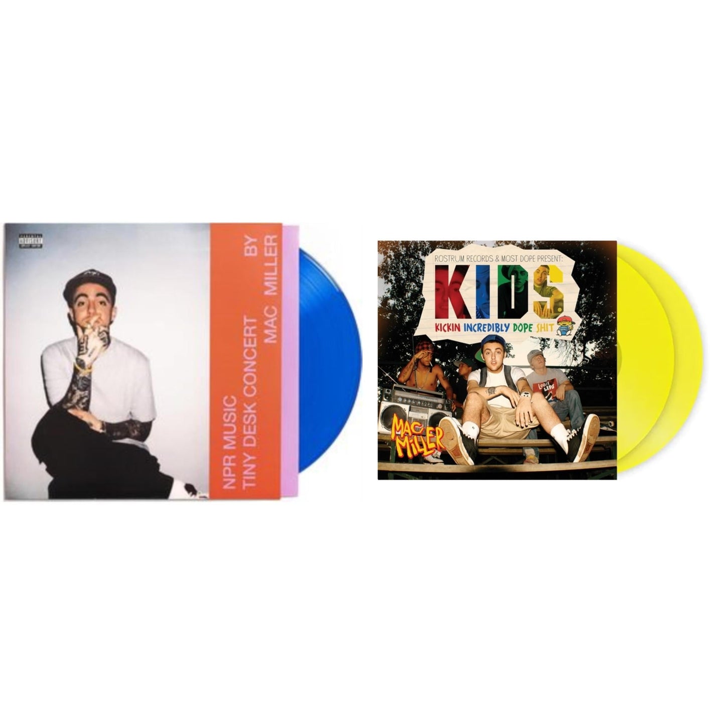 Npr Music Tiny Desk Concert (Translucent Blue LP Vinyl/B-Side Etching/Insert) & K.I.D.S. (Translucent Yellow Vinyl/2LP)