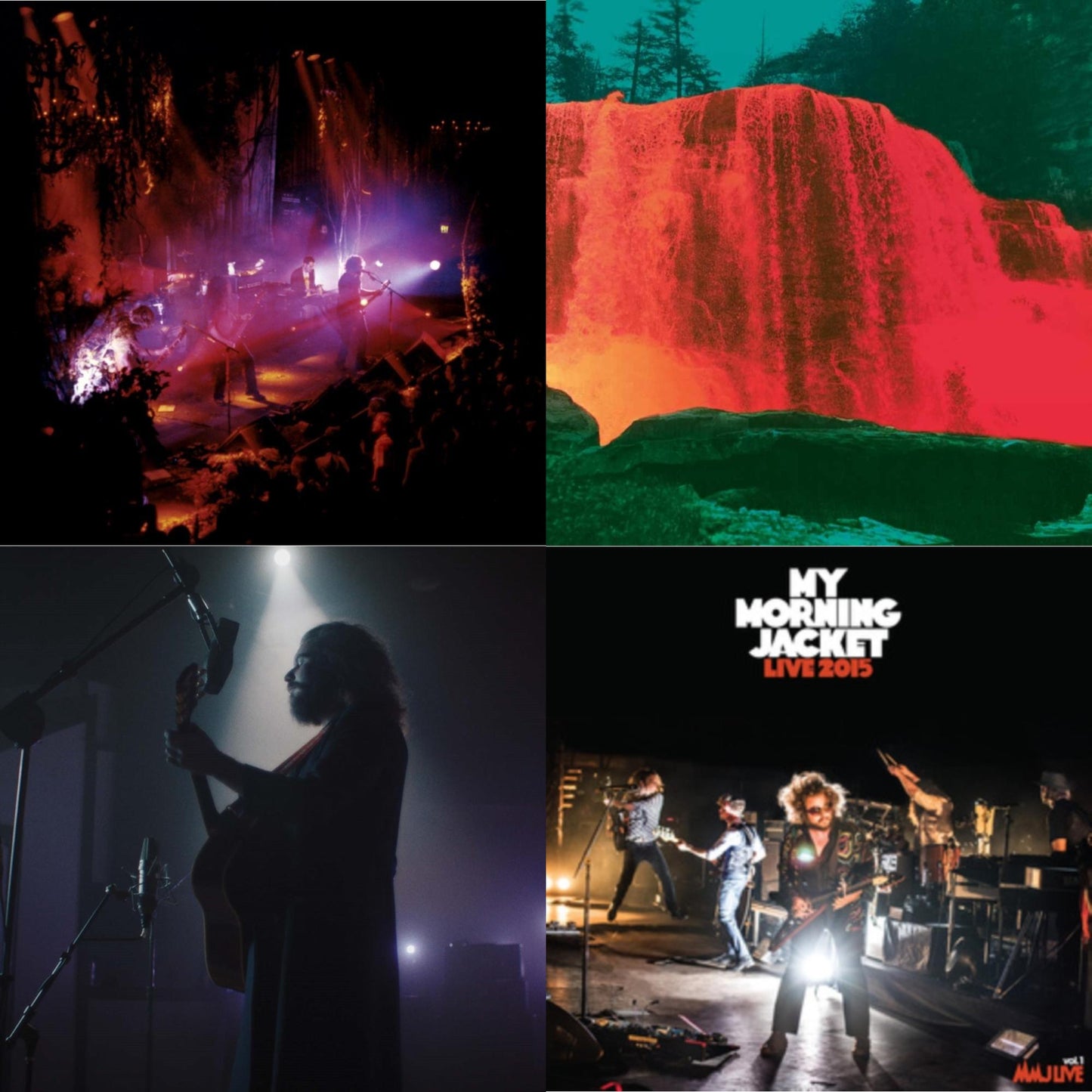 Waterfall Ii (Clear LP Vinyl) & Live 2015 (White Vinyl/3LP) & Okonokos (Deluxe/Unique Colored Vinyl/4LP/Book & Live From Rca Studio A (Jim James Acoustic)