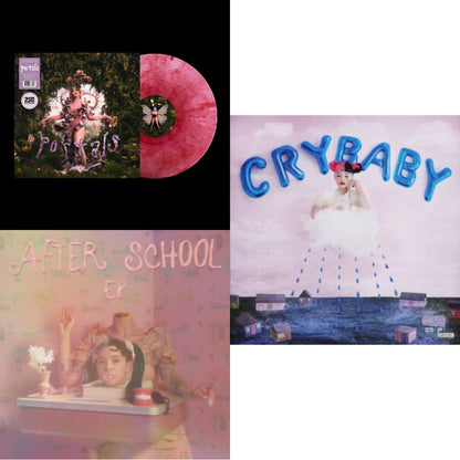 This is a 3 LP Vinyl SKU bundle.
1.This LP Vinyl is brand new.Format: LP VinylThis item's title is: Portals (Bloodshot Translucent LP Vinyl)Artist: Melanie MartinezLabel: ATLANTICBarcode: 075678637513Release Date: 3/31/2023
2.This LP Vinyl is brand new.