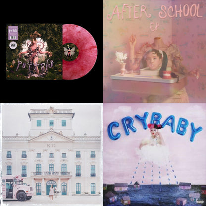 This is a 4 LP Vinyl SKU bundle.
1.This LP Vinyl is brand new.Format: LP VinylThis item's title is: Portals (Bloodshot Translucent LP Vinyl)Artist: Melanie MartinezLabel: ATLANTICBarcode: 075678637513Release Date: 3/31/2023
2.This LP Vinyl is brand new.