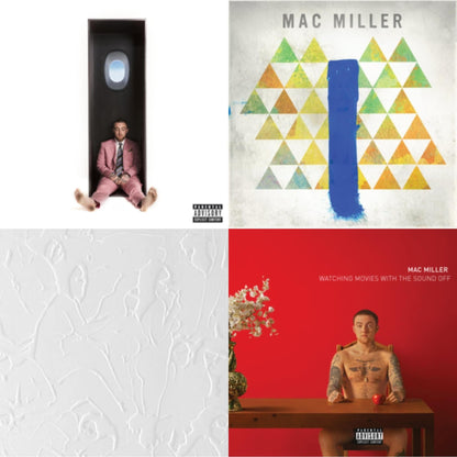 This is a 4 LP Vinyl SKU bundle.
1.This LP Vinyl is brand new.Format: LP VinylThis item's title is: Swimming (X)Artist: Mac MillerLabel: WARNER BROS.Barcode: 093624904236Release Date: 11/23/2018
2.This LP Vinyl is brand new.