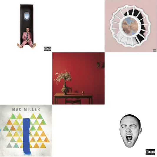 This is a 5 LP Vinyl SKU bundle.
1.This LP Vinyl is brand new.Format: LP VinylThis item's title is: Swimming (X)Artist: Mac MillerLabel: WARNER BROS.Barcode: 093624904236Release Date: 11/23/2018
2.This LP Vinyl is brand new.