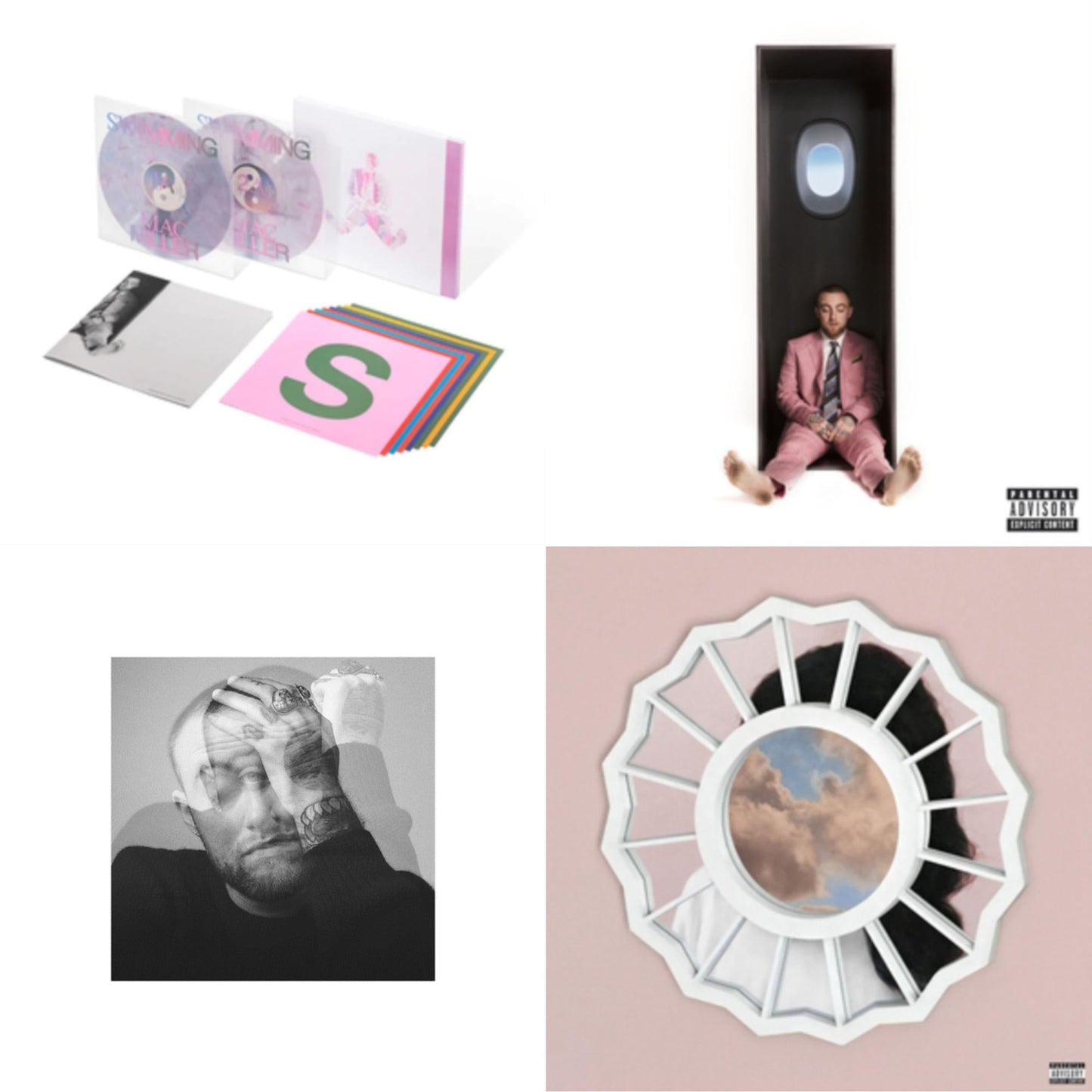 Swimming (5 Year) (2LP/Milky Clear/Hot Pink/Sky Blue Marble Vinyl) & Swimming (X) & Circles (2LP/Clear Vinyl) & Divine Feminine (X)