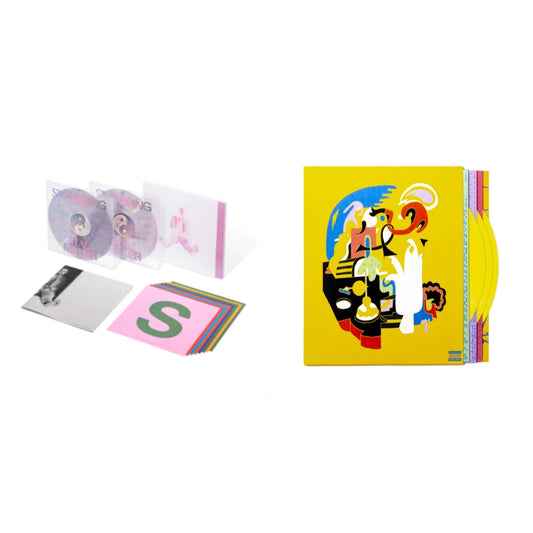 This is a 2 LP Vinyl SKU bundle.
1.This LP Vinyl is brand new.Format: LP VinylThis item's title is: Swimming (5 Year) (2LP/Milky Clear/Hot Pink/Sky Blue Marble Vinyl)Artist: Mac MillerLabel: WARNER RECORDSBarcode: 093624858614Release Date: 10/6/2023
2.This LP Vinyl is brand new.