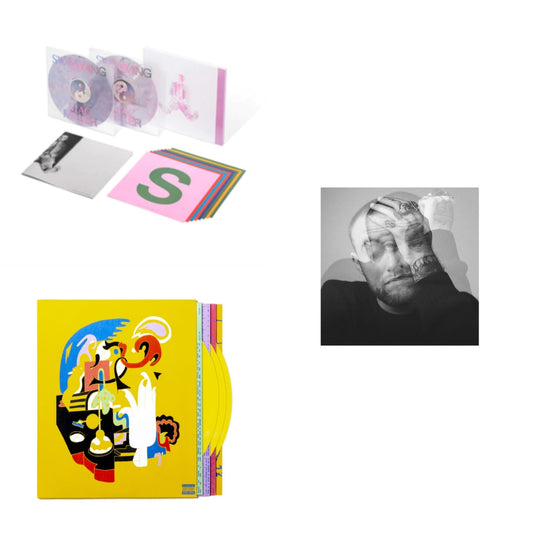 This is a 3 LP Vinyl SKU bundle.
1.This LP Vinyl is brand new.Format: LP VinylThis item's title is: Swimming (5 Year) (2LP/Milky Clear/Hot Pink/Sky Blue Marble Vinyl)Artist: Mac MillerLabel: WARNER RECORDSBarcode: 093624858614Release Date: 10/6/2023
2.This LP Vinyl is brand new.