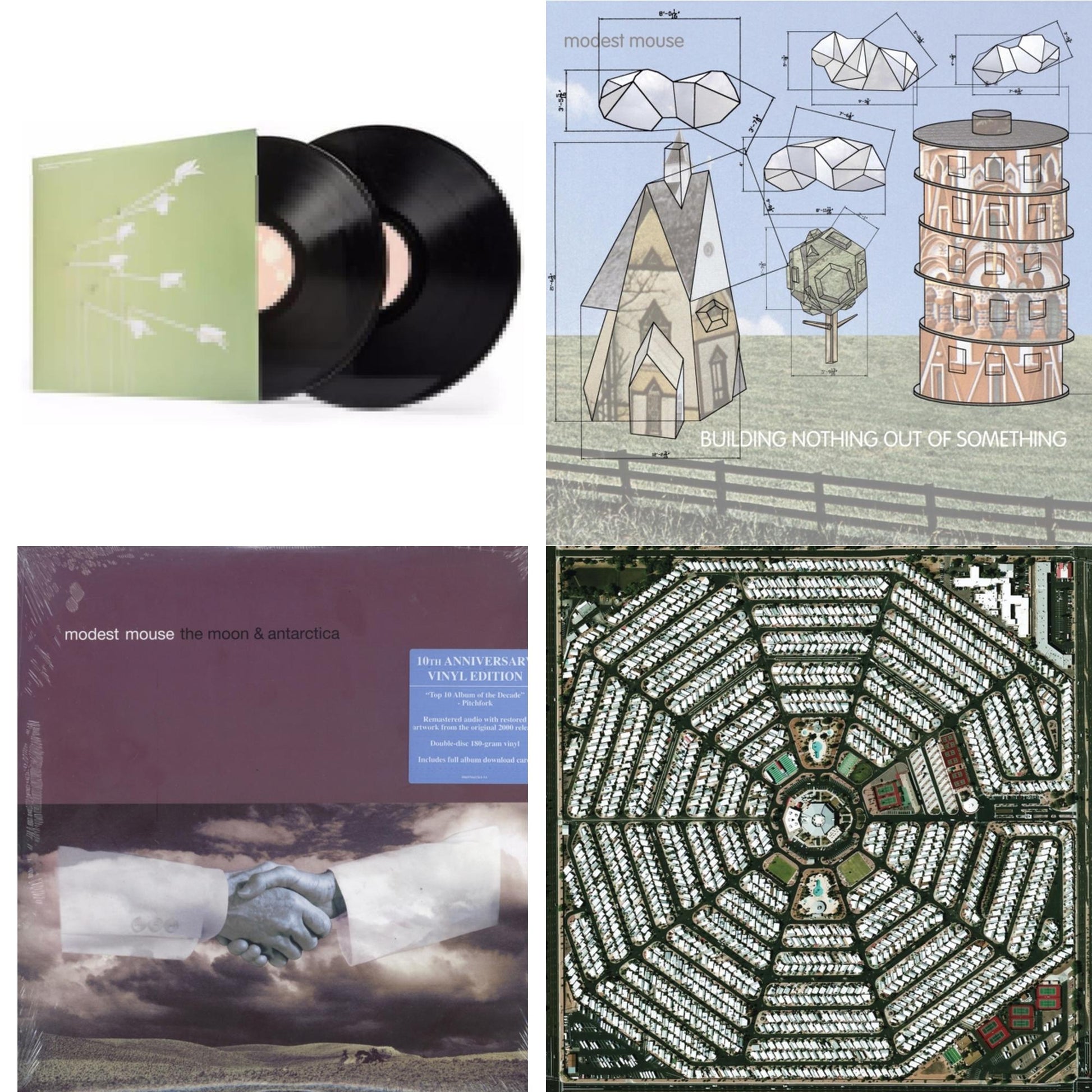 This is a 4 LP Vinyl SKU bundle.
1.This LP Vinyl is brand new.Format: LP VinylMusic Style: Alternative RockThis item's title is: Good News For People Who Love Bad News (Pa/2LP/180G/Gatefold)Artist: Modest MouseLabel: LEGACYBarcode: 696998712515Release Date: 4/6/2004
2.