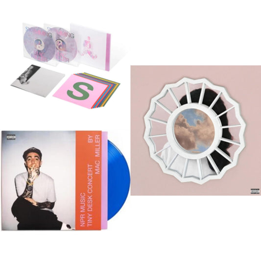 Npr Music Tiny Desk Concert (Translucent Blue LP Vinyl/B-Side Etching/Insert) & Swimming (5 Year) (2LP/Milky Clear/Hot Pink/Sky Blue Marble Vinyl) & Divine Feminine (X)