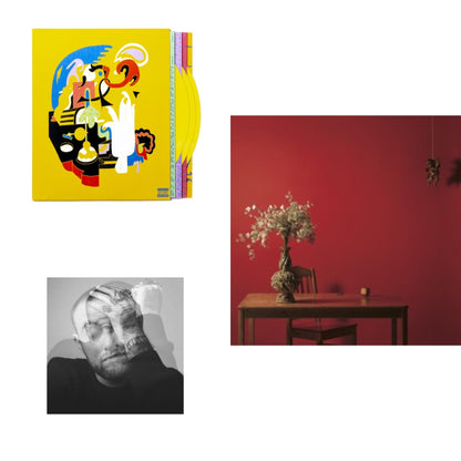 Faces (3LP/Yellow Vinyl) & Circles (2LP/Clear Vinyl) & Watching Movies With The Sound Off (10 Year Anniversary/Galaxy Vinyl/2LP/180G/10Inch Picture Disc)