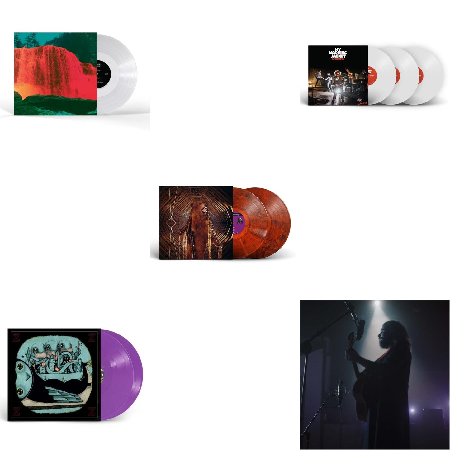 Waterfall Ii (Clear LP Vinyl) & Z (2LP/Purple Vinyl) & It Still Moves (2LP/Premium Gatefold/Remixed/Remastered/Golden Smoke Vinyl) & Live 2015 (White Vinyl/3LP) & Live From Rca Studio A (Jim James Acoustic)