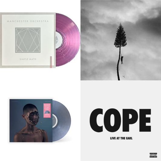 Simple Math (Pink Swirl LP Vinyl/180G) & Black Mile To The Surface (2LP) & Valley Of Vision (Iridescent Blue LP Vinyl) & Cope - Live At The Earl (X)