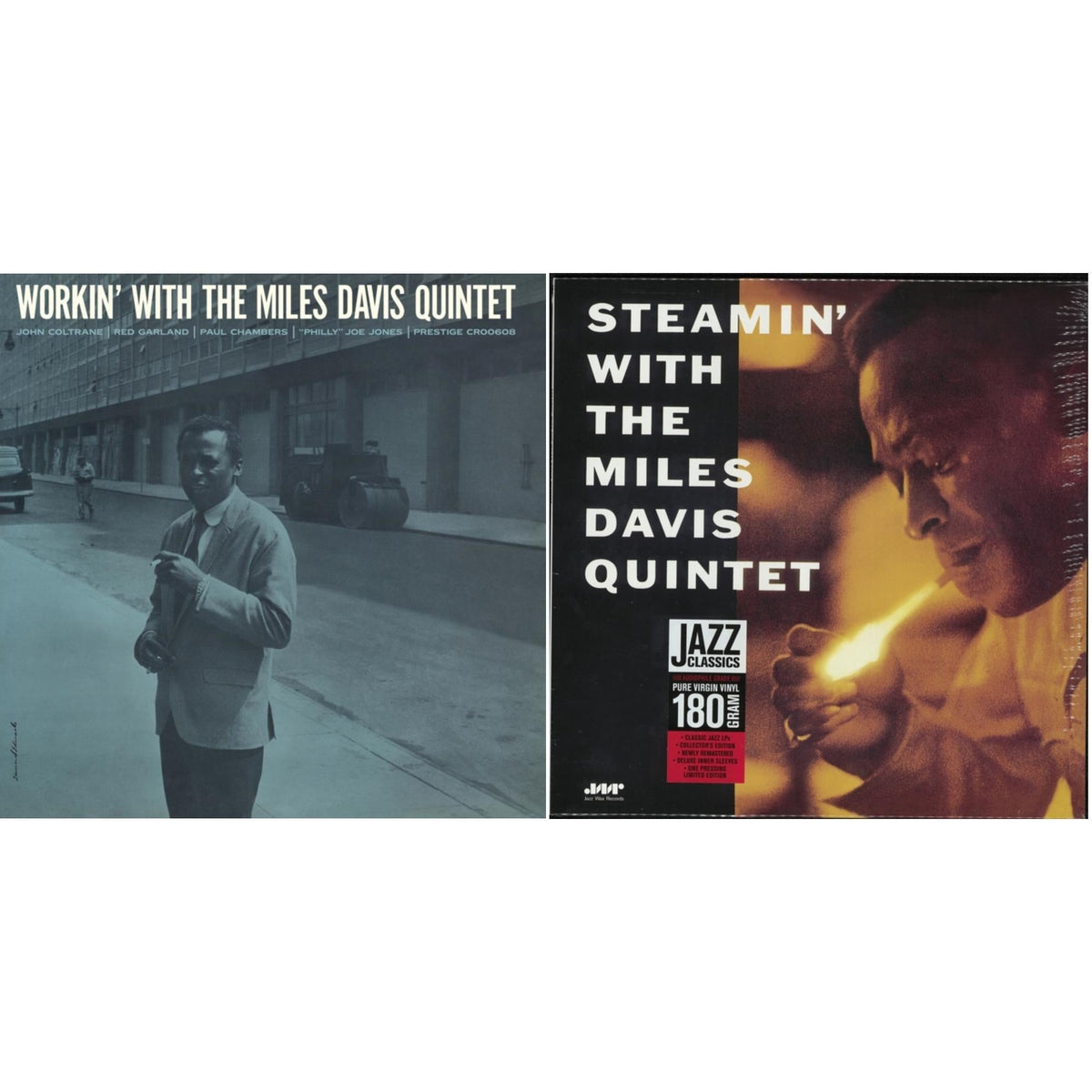 Steamin & Workin' With The Miles Davis Quintet (Original Jazz Classics Series)