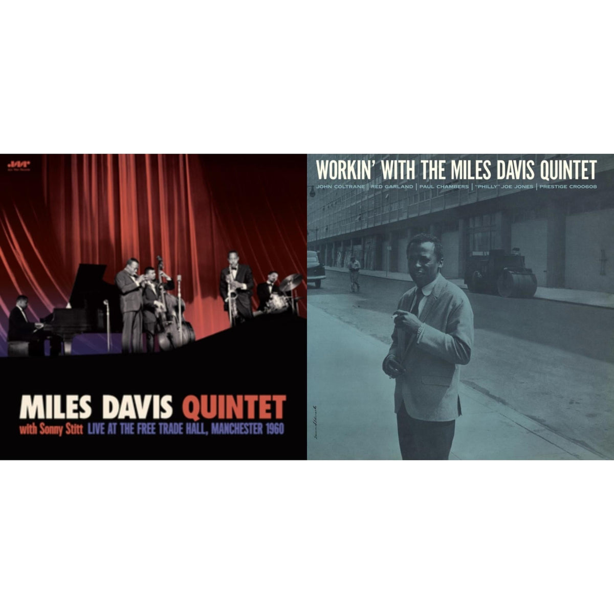 With Sonny Stitt: Live At The Free Trade Hall. Manchester 1960 (Limited Gatefold Edition) & Workin' With The Miles Davis Quintet (Original Jazz Classics Series)