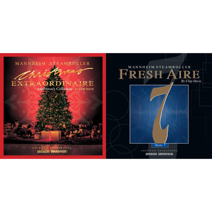 This is a 2 LP Vinyl SKU bundle.
1.This LP Vinyl is brand new.Format: LP VinylMusic Style: New AgeThis item's title is: Mannheim Steamroller Extraordinaire (Anniversary Collection)Artist: Mannheim SteamrollerLabel: AMERICAN GRAMAPHONEBarcode: 012805122412Release Date: 10/15/2021
2.
