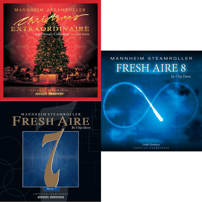 This is a 3 LP Vinyl SKU bundle.
1.This LP Vinyl is brand new.Format: LP VinylMusic Style: New AgeThis item's title is: Fresh Aire 8 (2LP)Artist: Mannheim SteamrollerLabel: AMERICAN GRAMAPHONEBarcode: 012805088916Release Date: 10/14/2022
2.This LP Vinyl is brand new.