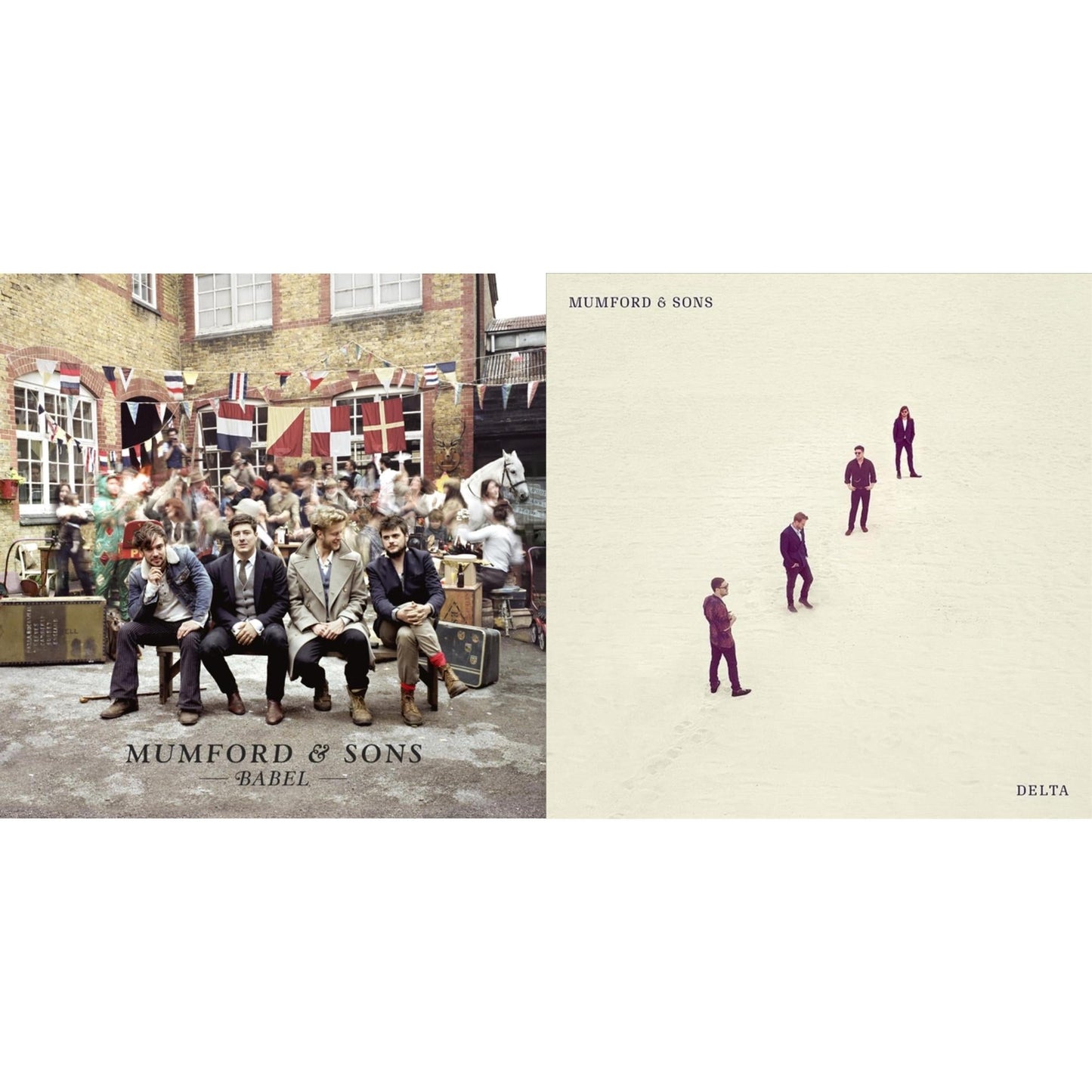 This is a 2 LP Vinyl SKU bundle.
1.This LP Vinyl is brand new.Format: LP VinylMusic Style: BluegrassThis item's title is: BabelArtist: Mumford & SonsLabel: GLASSNOTEBarcode: 892038002633Release Date: 9/25/2012
2.This LP Vinyl is brand new.