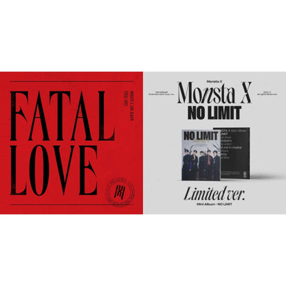 This is a 2 CD SKU bundle.
1.This CD is brand new.Format: CDMusic Style: K-popThis item's title is: Fatal Love: Vol. 3Artist: Monsta XLabel: STARSHIP ENTBarcode: 8804775151347Release Date: 1/8/2021
2.This CD is brand new.
