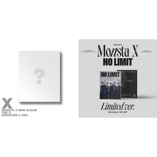 X (Unknown X Ver.) & No Limit (Limited Ver.)