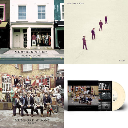 This is a 4 LP Vinyl SKU bundle.
1.This LP Vinyl is brand new.Format: LP VinylMusic Style: BluegrassThis item's title is: Babel (10Th Anniversary/Cream LP Vinyl)Artist: Mumford & SonsLabel: GLASSNOTEBarcode: 602445980420Release Date: 1/13/2023
2.This LP Vinyl is brand new.