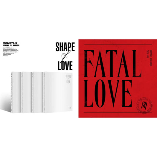 This is a 2 CD SKU bundle.
1.This CD is brand new.Format: CDThis item's title is: Shape Of LoveArtist: Monsta XBarcode: 8804775251252Release Date: 4/12/2022
2.This CD is brand new.Format: CDMusic Style: K-popThis item's title is: Fatal Love: Vol.