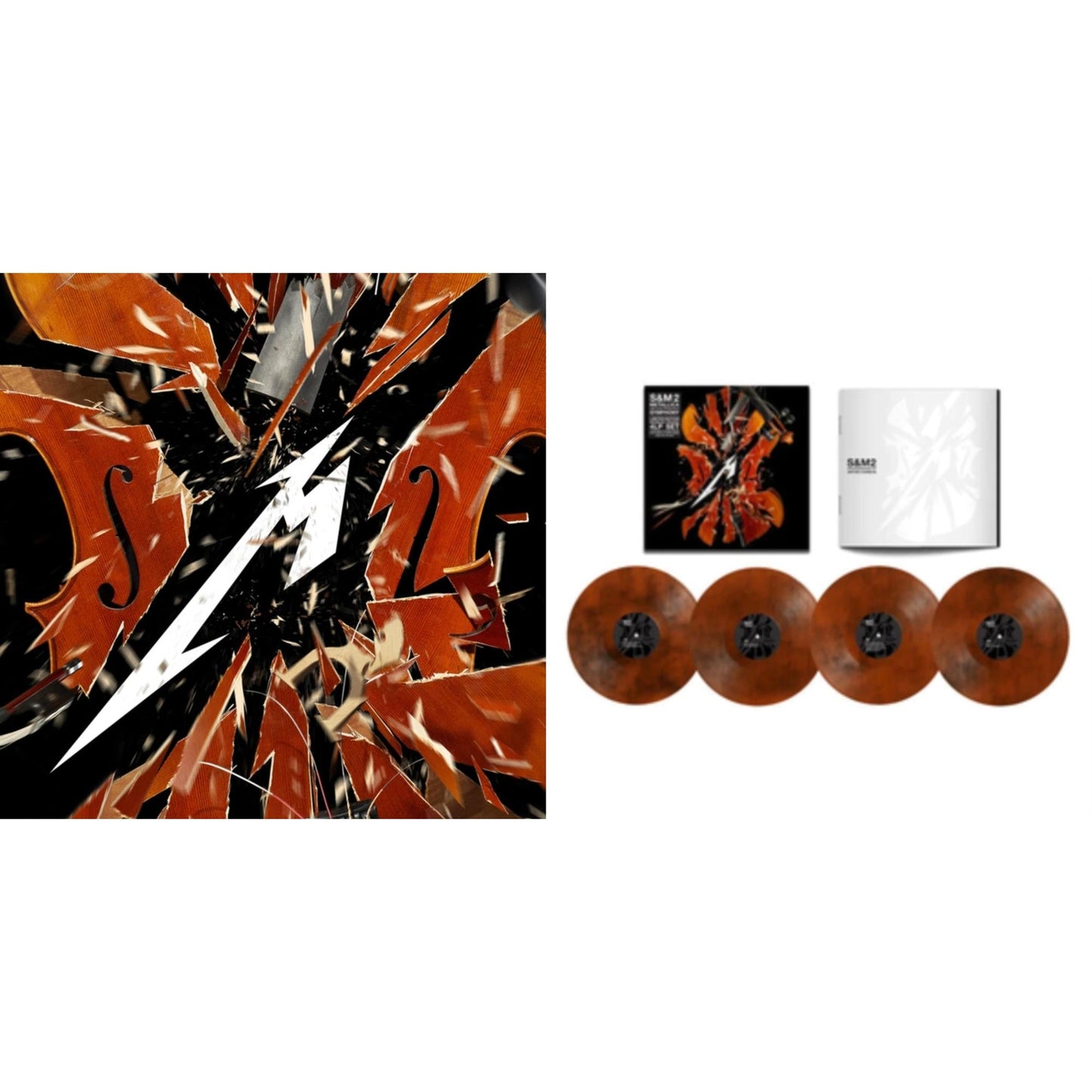 This is a 2 LP Vinyl SKU bundle.
1.This LP Vinyl is brand new.Format: LP VinylMusic Style: Heavy MetalThis item's title is: S&M2 (4LP/Dl Card)Artist: Metallica & San Francisco SymphonyLabel: RHINO/BLACKENED RECORDINGSBarcode: 850007452254Release Date: 8/28/2020
2.