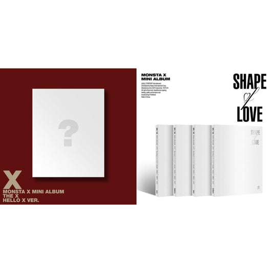 X (Hello X Ver.) & Shape Of Love
