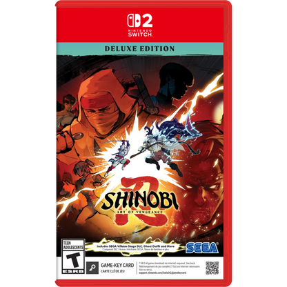 Shinobi: Art of Vengeance: Deluxe Edition - Switch 2 (Game-Key Card)
