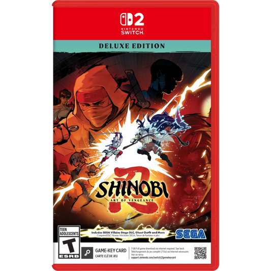 Shinobi: Art of Vengeance: Deluxe Edition - Switch 2 (Game-Key Card)