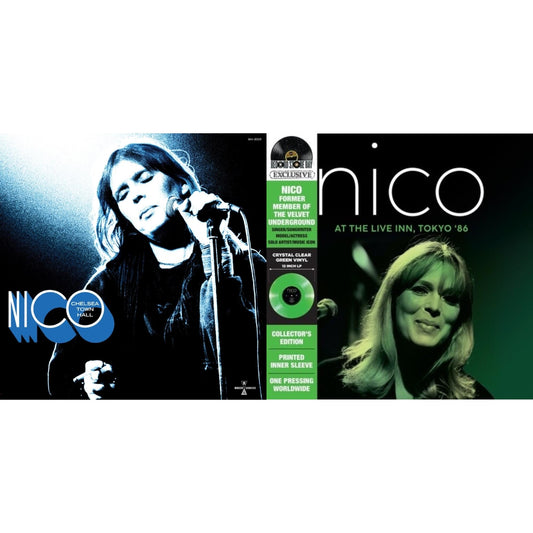 Chelsea Town Hall (Blue Vinyl/2LP) & At The Live Inn, Tokyo '86 (Deluxe/Crystal Clear Green LP Vinyl)