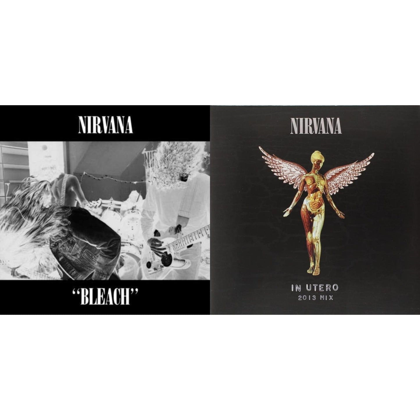 Bleach & In Utero: 2013 Mix (2LP)